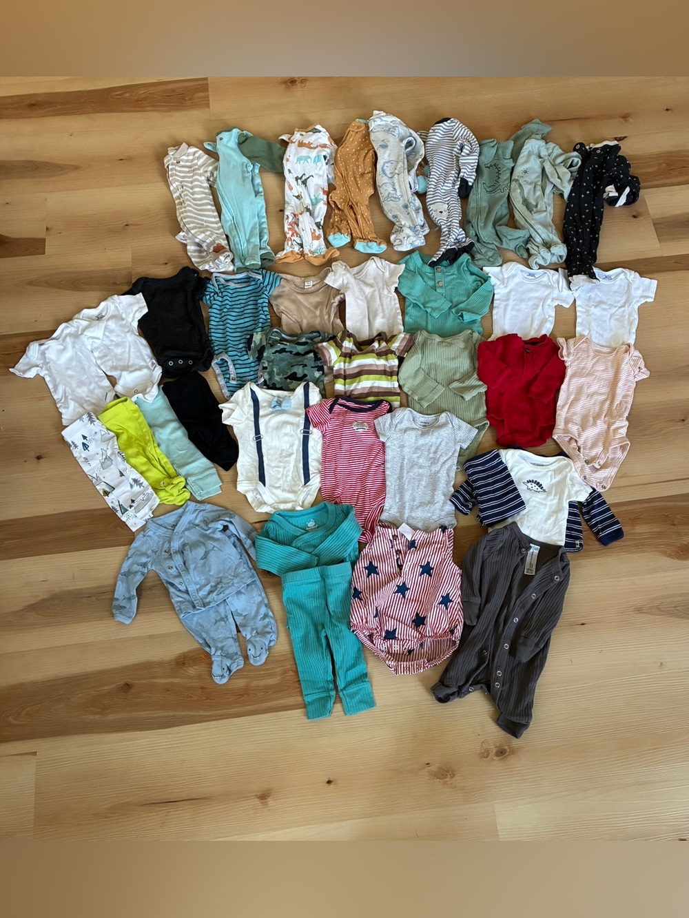 Newborn Baby Boy Clothes Lot